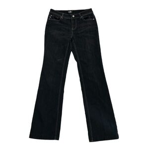 White House Black Market Black Boot Leg Jeans Size 4 Long Women’s